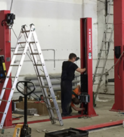 Самостоятельный монтаж подъемника Launch TLT-235SB