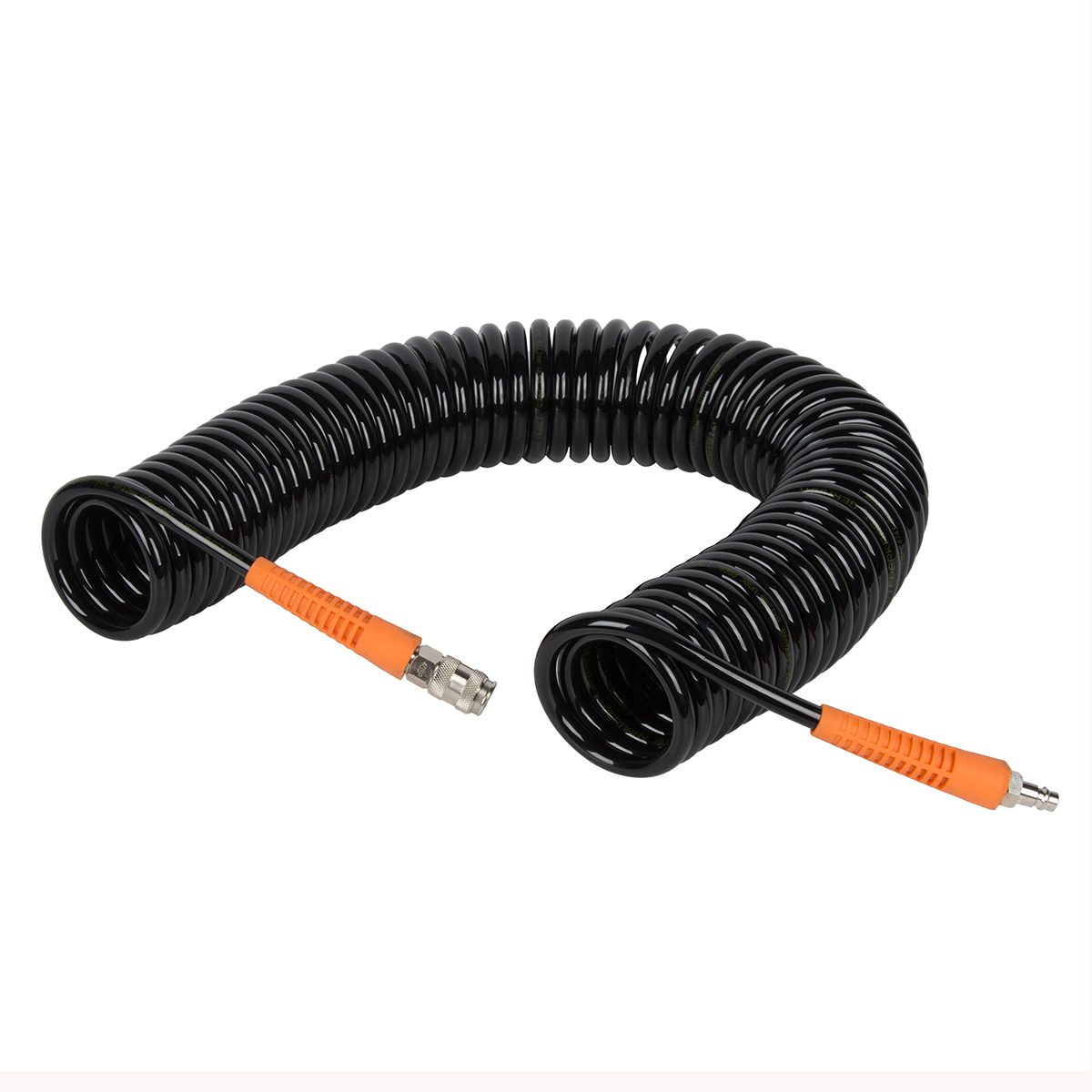 WDK-65710 Шланг пневматический спиральный с БРС, 10 м