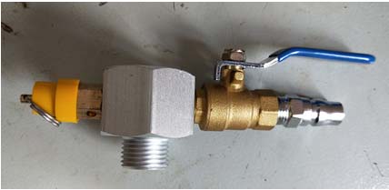 Трехходовой клапан впуска воздуха TOC317 в сборе 307170219