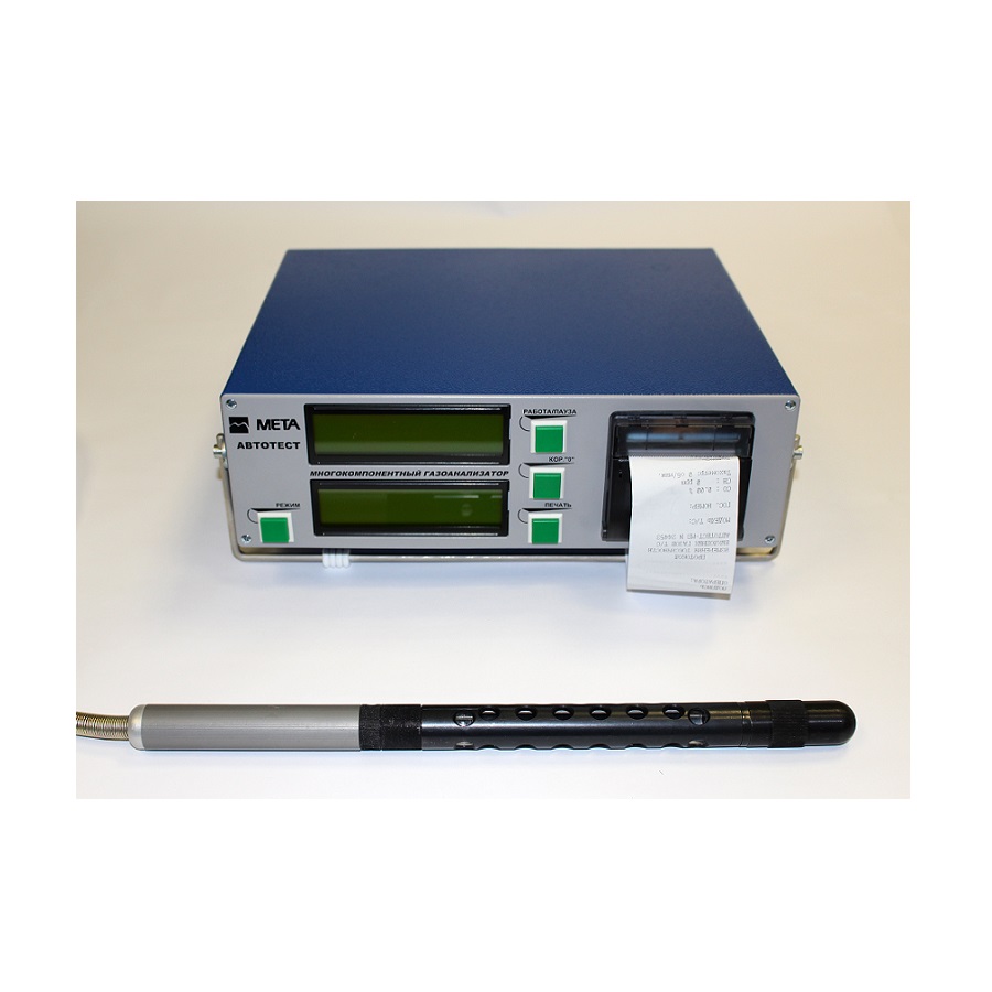 Газоанализатор-дымомер АВТОТЕСТ-01.04П (2 кл)