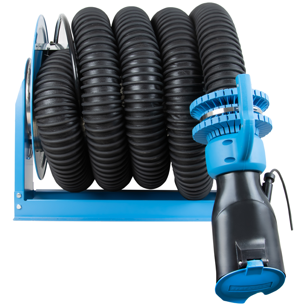 Катушка для вытяжки выхлопных газов, шланг 76 мм WDK-87610