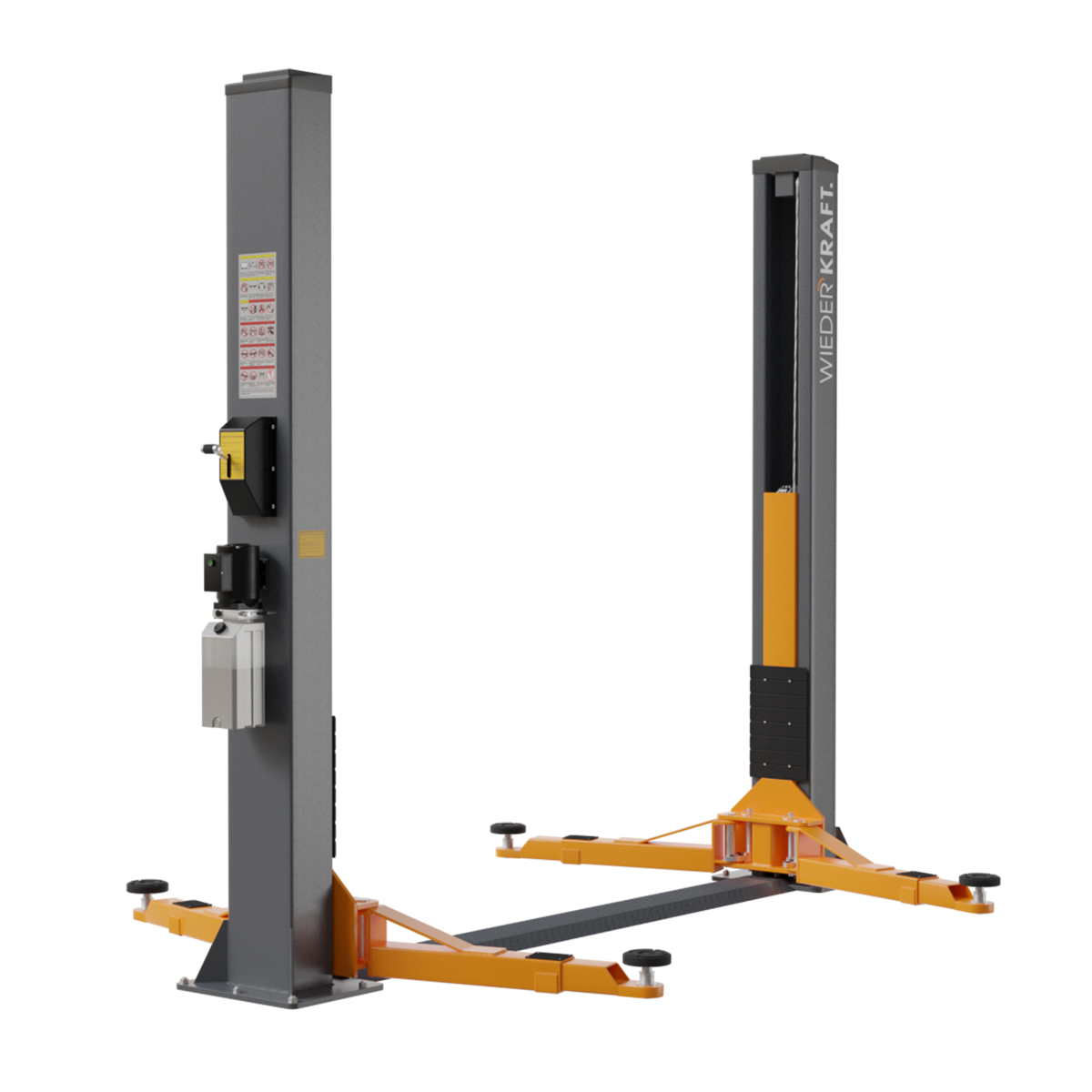 Подъемник двухстоечный WDK-522/380 4 т.