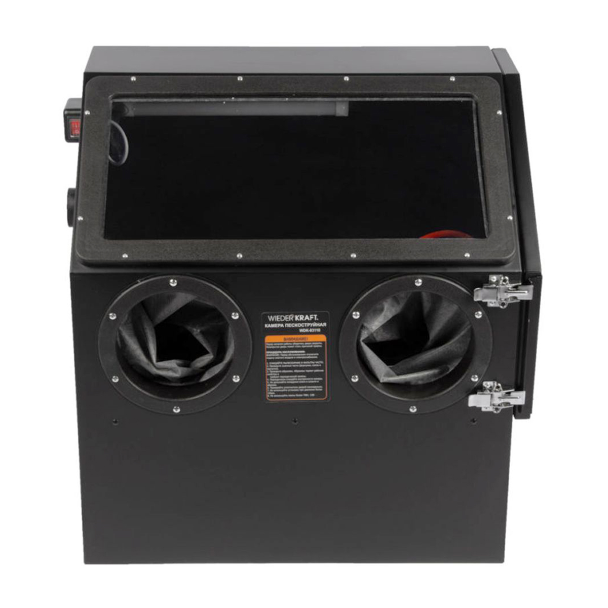 WDK-83110D Камера пескоструйная 110 л, в комплекте с абразивом