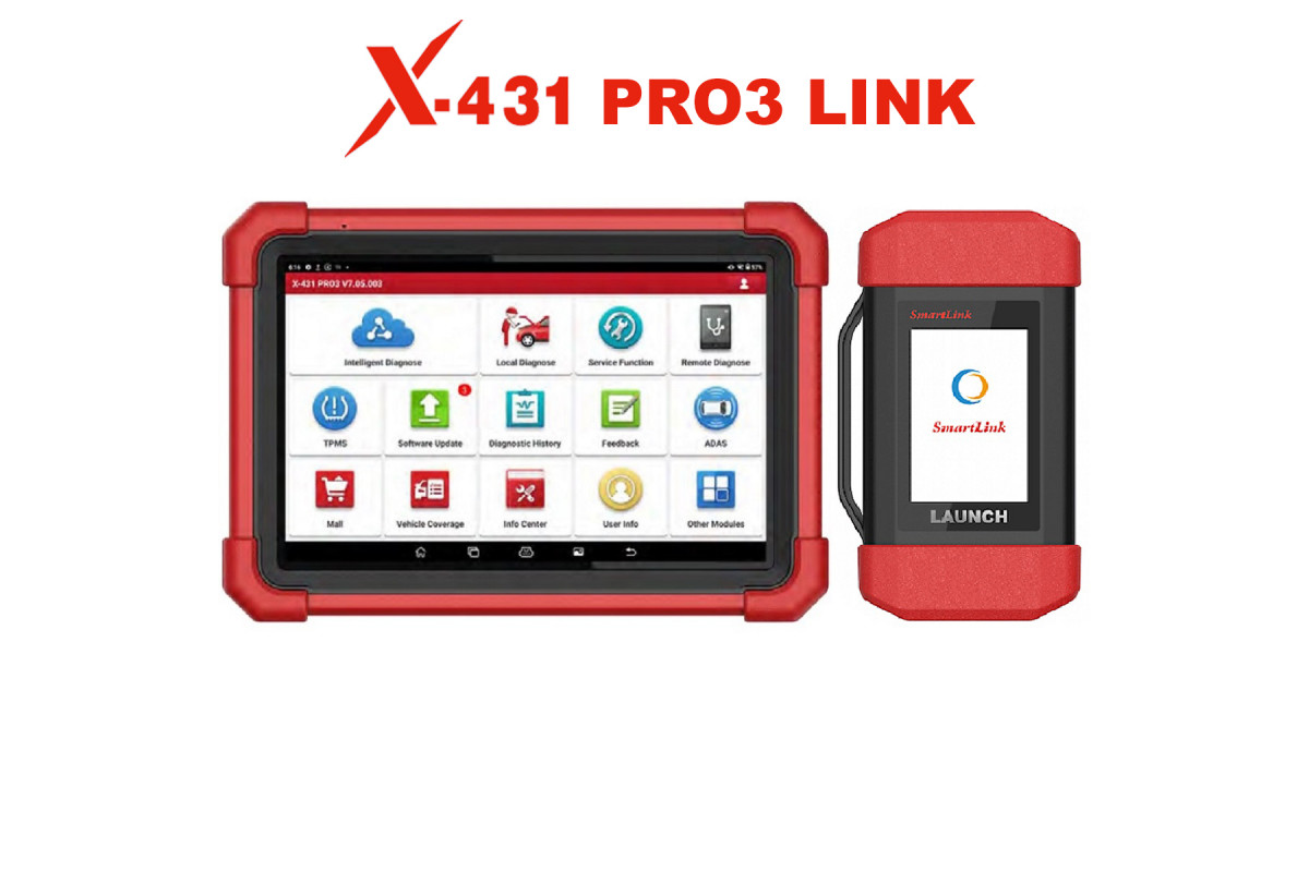 Диагностический мультимарочный сканер Launch X431 PRO3 v5.0 Link
