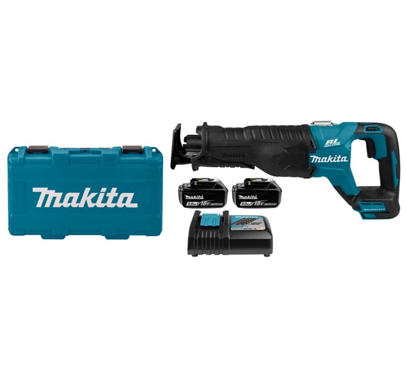 Аккум. сабельная пила MAKITA LXT DJR 187 RT в кейсе
