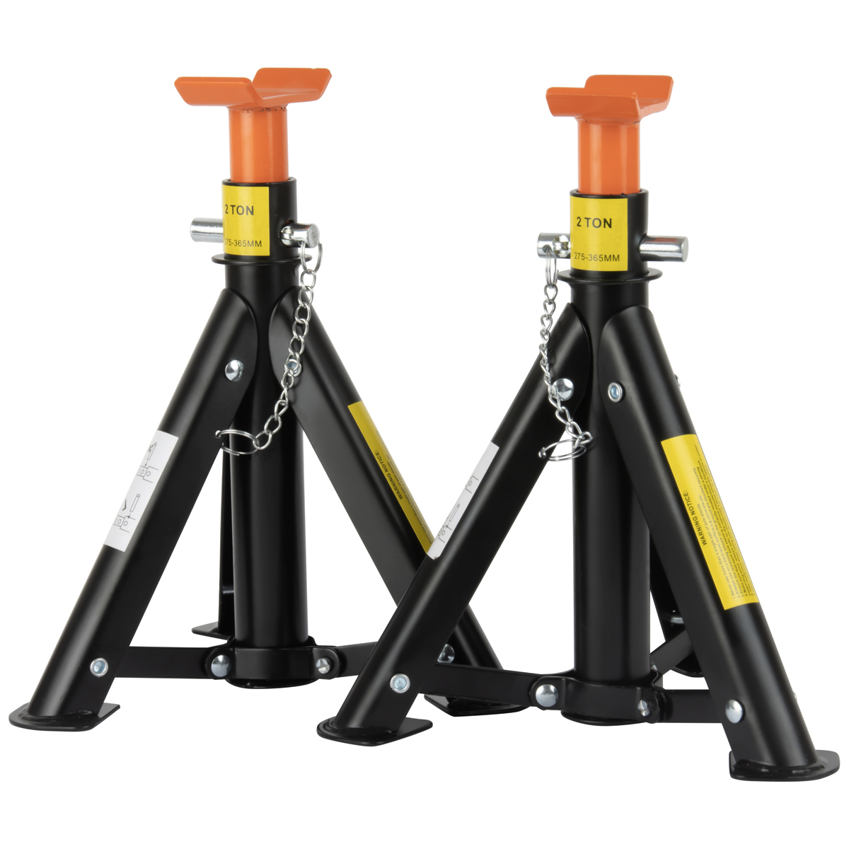 WDK-84204 Подставка под автомобиль, г/п 2 т, складная, высота подхвата (мин./макс) 270/360 мм